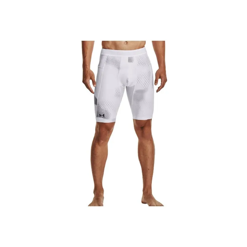 Under Armour Men's UA Iso-Chill Long Printed Shorts White-2